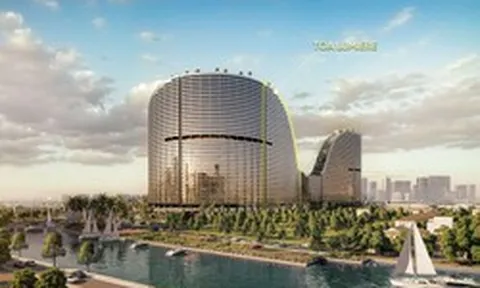 Cận cảnh tòa tháp giữa “tâm mạch” Noble Crystal Riverside: 100% căn có tầm view đa lớp hiếm có