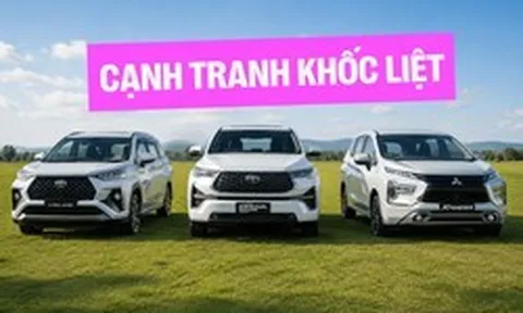 MPV máy xăng cạnh tranh gắt gao tại Việt Nam: Innova Cross, Veloz Cross có tháng bán vượt cả Xpander
