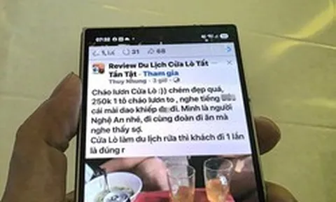 Công an vào cuộc xác minh bát cháo lươn giá 250.000 đồng ở Cửa Lò: Chủ quán lên tiếng thanh minh
