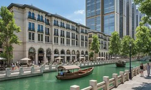 Sắp xuất hiện phố đi bộ ven sông gần 2km tái hiện thương cảng Phố Hiến xưa tại Sunshine Legend City