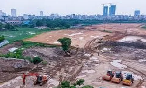 Depot Xuân Đỉnh tăng tốc sau 9 tháng thi công