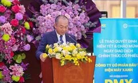 Tổng giám đốc Điện Máy Xanh 'gom hàng' trong ngày đầu tiên cổ phiếu DMX lên sàn