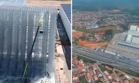 Phát hiện hơn 2.000 tấn thép được gấp rút dựng lên giữa lòng thành phố, siêu công trình rộng 50.000 m² chuẩn bị lộ diện