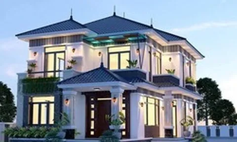Chi phí xây nhà mái Nhật 2 tầng 80m² trọn gói bao nhiêu?