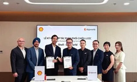 Digiworld mở rộng sang dầu nhờn, bắt tay Shell xây hệ thống phân phối B2B và B2C
