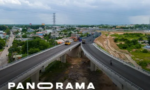 Tăng tốc hoàn thiện nút giao nối hai cao tốc lớn bậc nhất phía Nam
