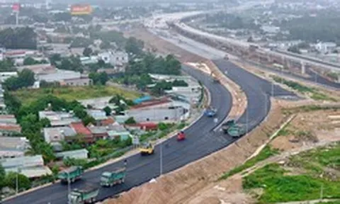 Tăng tốc thi công siêu nút giao 2 cao tốc kết nối với sân bay Long Thành