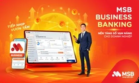 MSB phát triển nền tảng số thế hệ mới, đồng hành doanh nghiệp tăng trưởng