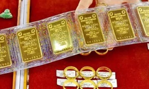 Giá vàng nhẫn trơn, vàng miếng chiều 20/8 tại SJC, DOJI, PNJ, Bảo Tín Minh Châu,...