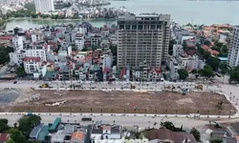 Tuyến đường trục cảnh quan, công viên văn hóa tâm linh ven Hồ Tây gấp rút về đích