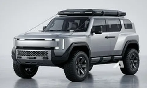 SUV Hyundai là đối thủ mới của Land Cruiser lộ bản thương mại: Dáng ‘chiến’ hơn cả Defender, cửa mở ngược kiểu Rolls-Royce