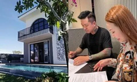 Biệt thự Tuấn Hưng bỏ lại Việt Nam sau khi đưa vợ con sang Mỹ sống