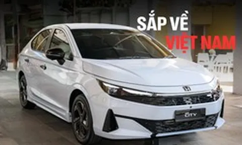 Xem trước Honda City RS 2026 sắp mở bán tại Việt Nam