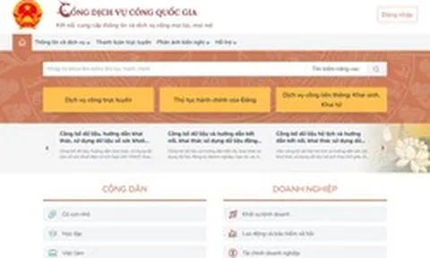 9 dịch vụ công của NHNN chuyển sang Cổng Dịch vụ công quốc gia