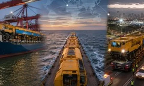 Phát hiện khối sắt khổng lồ nặng 111 tấn khởi hành từ Trung Quốc cùng nhiều phương tiện hộ tống, vượt gần 20.000 km để thực hiện nhiệm vụ quan trọng