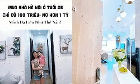 25 tuổi mua nhà Hà Nội khi chỉ có 100 triệu và 1 cây vàng, vay 1,3 tỷ trong 20 năm: 5 năm sau trả sạch nợ, mua tiếp căn thứ 2