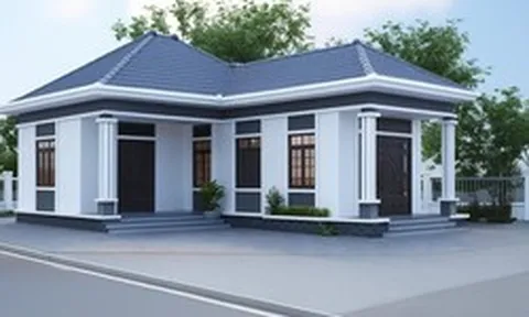 Xây nhà mái Nhật 1 tầng chữ L 140m² khoảng bao nhiêu tiền?