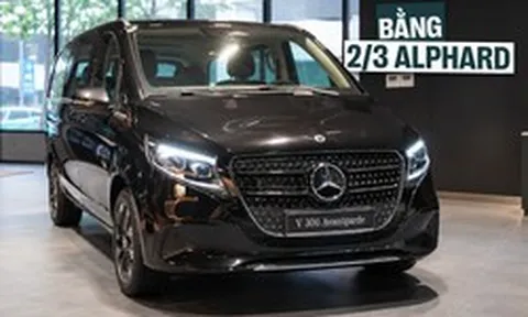 Mercedes-Benz V-Class giảm giá kỷ lục 600 triệu tại Việt Nam: Thực tế còn gần 2,8 tỷ đồng, bằng 2 chiếc Carnival hybrid