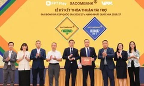 SACOMBANK là Nhà tài trợ chính Giải hạng Nhất quốc gia và Cúp quốc gia trong mùa giải 2026/27