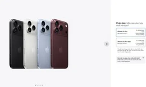 iPhone 18 Pro và 18 Pro Max đồng loạt lên kệ trên toàn cầu, Apple Store Online Việt Nam "cháy hàng" từ sớm