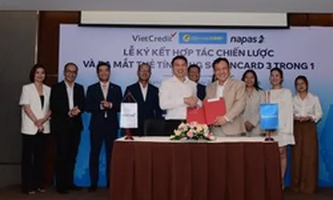 Điện Máy Xanh cùng VietCredit ra mắt Thẻ tín dụng nội địa SỐ TINCard 3 trong 1