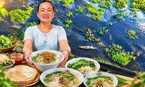 Tô bún 10.000 đồng ăm ắp thịt tôm cua ở tỉnh có ‘điểm đến hấp dẫn nhất thế giới’