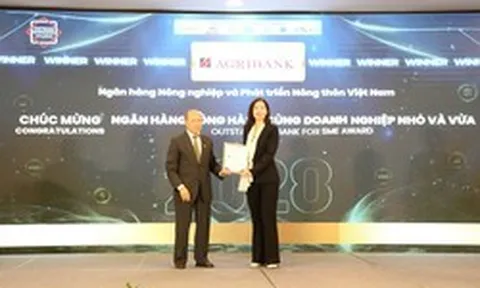 Agribank được vinh danh 3 giải thưởng Ngân hàng Việt Nam tiêu biểu 2026