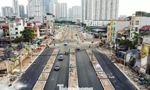 Diện mạo mới Vành đai 2,5 qua Tây Hồ Tây vừa thông xe kỹ thuật