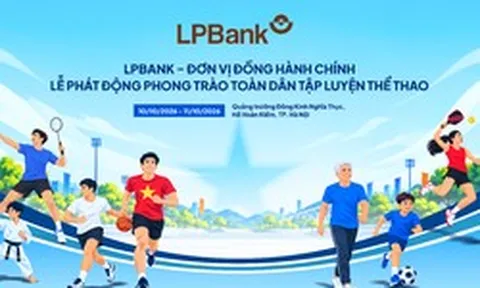 LPBank lan tỏa thông điệp “Khỏe thể chất – Trọn Lộc Phát” tại sự kiện thể thao cộng đồng