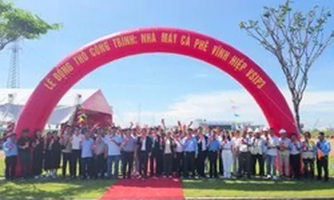 Vĩnh Hiệp khởi công nhà máy cà phê tại TP.HCM VSIP III, công suất 300.000 tấn/năm