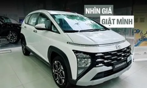 Hyundai Stargazer xả kho VIN 2025: Giảm giá lên đến trăm triệu, bản thấp chưa đến 430 triệu, MPV giá ngang ngửa xe hạng A