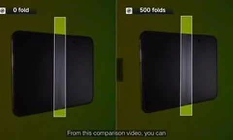Gập 10.000 lần, iPhone Duo để lại "dấu tích" gì? Sự thật đằng sau bài kiểm tra khắc nghiệt nhất