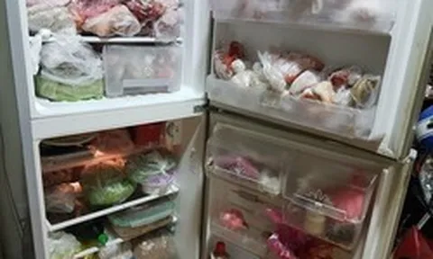 Lời khuyên cho những gia đình mua đồ sạch ở quê cấp đông tủ lạnh dùng dần