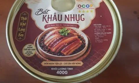 Vụ chân giò trong hộp đặc sản Khâu nhục: Dùng AI thiết kế nhãn mác giả đánh lừa người tiêu dùng
