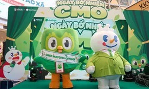 MIXUE bắt tay Duolingo, bổ nhiệm Duo làm “Giám đốc Matcha”