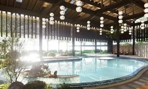 Một vùng núi phía Bắc có suối khoáng nóng gần 70 độ C - nơi tỷ phú Phạm Nhật Vượng xây quần thể nghỉ dưỡng "độc nhất vô nhị" 650 ha, có khoáng nóng dẫn đến từng căn biệt thự