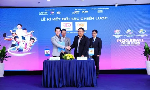 Công bố chiến lược phát triển hệ sinh thái, hệ thống giải đấu Pickleball D-Joy 2025 và lễ ký kết với các đối tác