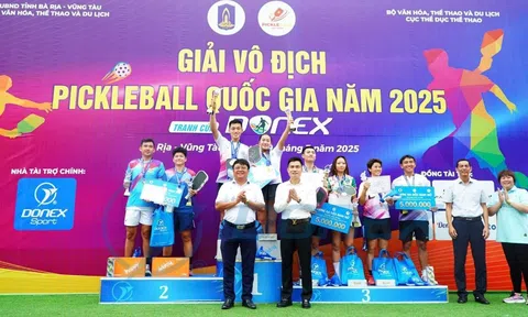 CLB PICKLEBALL D-JOY XUẤT SẮC VÀO CHUNG KẾT 9/10 NỘI DUNG TẠI GIẢI VÔ ĐỊCH PICKLEBALL QUỐC GIA 2025